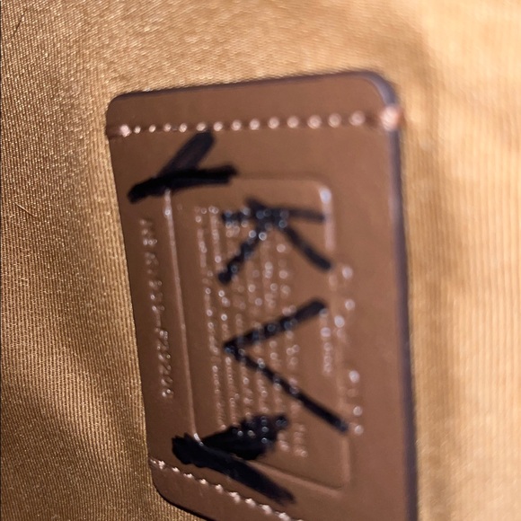 Coach Signature Tote w/Matching Pouch - Picture 15 of 17